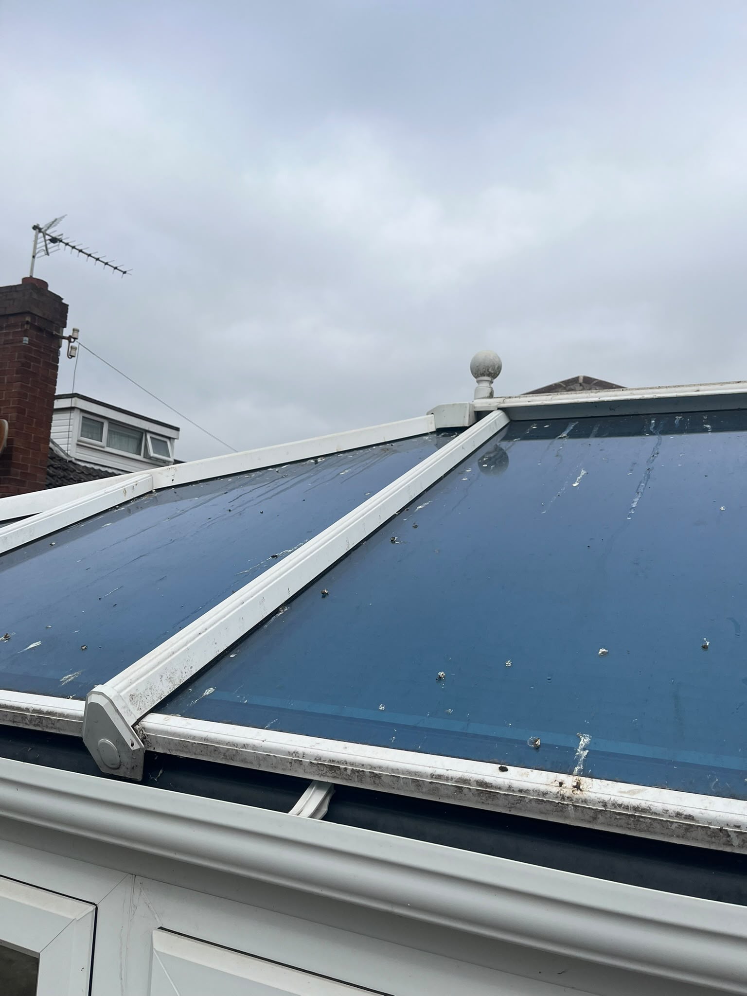 Conservatory roof — before